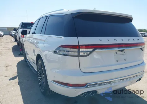 2023 Lincoln Aviator Black Label из США, поврежденный, VIN 5LM5J9XC7PGL26119